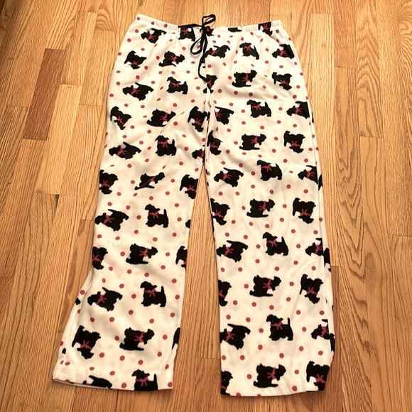 Other - Scottie Dog Fleece Lounge Pants